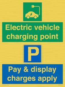 EV Charging Point Pay and Display